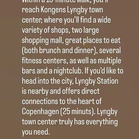 شقة Balcony - Lyngby Great Copenhagen كونغينس لينغبي